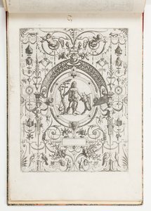 Plate 15, fra Grotteßco på forskjellige måter (Various Grotesques)