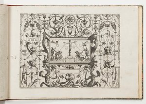 Plate 23, fra Grotteßco: på forskjellige måter (Various Grotesques)