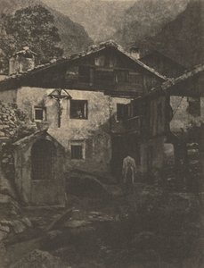 Kameraarbeid: A Village Corner av Hans Watzek