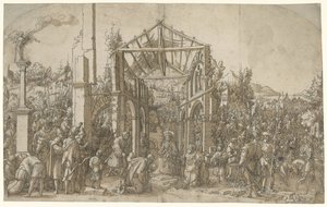 Tilbedelsen av kongene av Hans Weiditz (II) (attributed to)