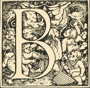 B - An Alphabet av Hans Weiditz, c1520-1521, 1908. av Hans Weiditz