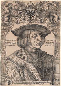 Keiser Maximilian I av Hans Weiditz, II, after Albrecht Dürer