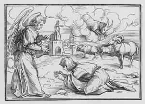 Gabriel Comforteth Daniel, Daniel VIII, 17 av Hans after Holbein the Younger