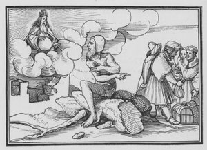 Gud svarer Job ut av virvelvinden, Job XXXVIII, 1, 2