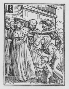 Holbeins Dødedans: Hertugen av Hans after Holbein the Younger