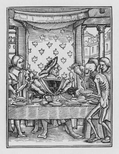 Holbeins Dødedans: Kongen av Hans after Holbein the Younger