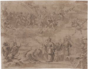 Allegorisk representasjon av Hans von Aachen (possibly)