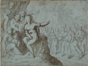 Mytologisk scene av Hans von Aachen