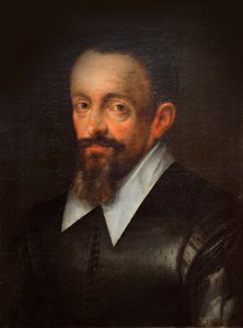 Portrett av Johannes Kepler 1571-1630, mellom 1601 og 1615. av Hans von Aachen