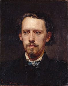Portrett av maleren Heinrich Heger av Hans von Marées