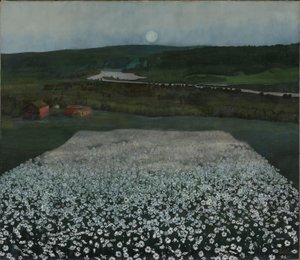 Blomstereng i nord av Harald Oscar Sohlberg