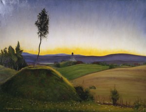 Historisk landskap av Harald Oscar Sohlberg