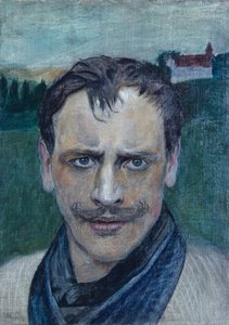 Selvportrett av Harald Oscar Sohlberg