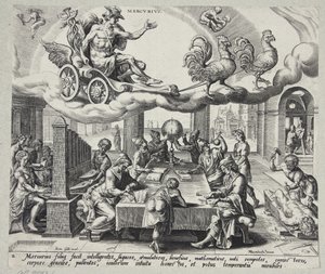 Merkur av Harmen Jansz. Muller