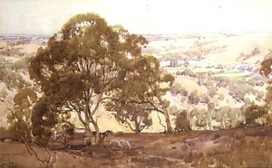 Landskap av Harold Brocklebank Herbert