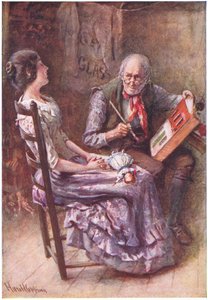 Caleb Plummer and his Blind Daughter, illustrasjon for 