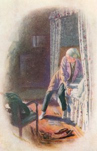 Illustrasjon for A Christmas Carol av Charles Dickens av Harold Copping