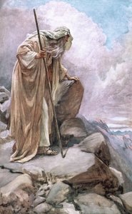 Moses på Pisgah av Harold Copping