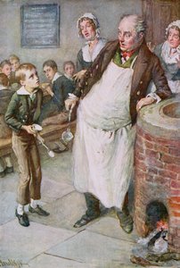 Oliver Asks for More, illustrasjon for 