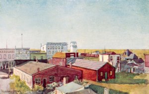 Hvordan en prærieby ser ut, et hjørne av Lloydminster av Harold Copping