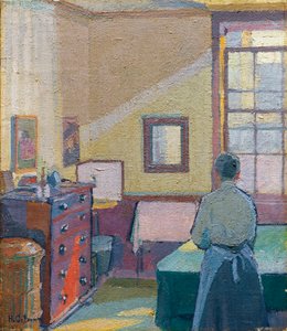 Interiør av Harold Gilman