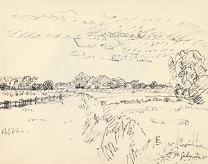 Romney Marsh av Harold Gilman