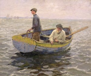 In the Whiting Ground, ca. 1914 (olje på lerret)