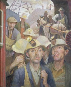 St. Just Tin Miner av Harold Harvey