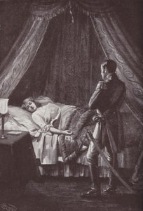 Illustrasjon for Vanity Fair av William Makepeace Thackeray (litho) av Harold Hume Piffard