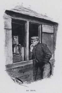 Ingen strykejern (s/hvitt bilde) av Harold Hume Piffard