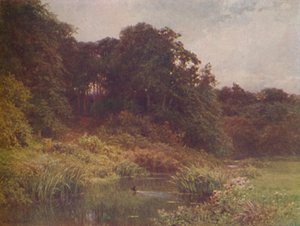 En bekk, 1910