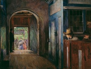 Dåp i Tanum kirke. 1892