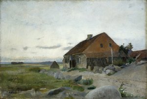 Fra Kvalbein (olje på lerret) av Harriet Backer