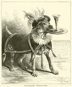Hundebærende plate