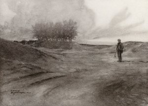 Golfbaner: Wimbledon, på allmenningen (litografi)