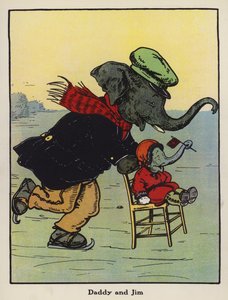 Pappa og Jim (farge litho)