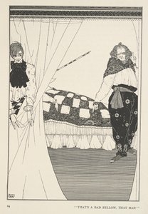 Store Claus og Lille Claus. Det er en dårlig fyr, den mannen. av Harry Clarke