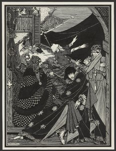 Melding funnet i en flaske, 1918 av Harry Clarke