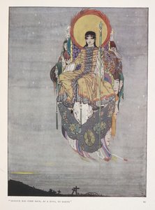 De døde. "Æren har kommet tilbake, som en konge, til jorden" av Harry Clarke