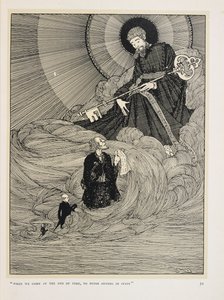 Spelemannen fra Dooney. "Når vi kommer ved tidens ende, til Peter som sitter i staten" av Harry Clarke