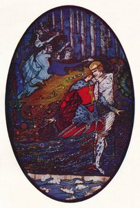 Møtet, c1918 av Harry Clarke