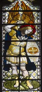 Winchester Cathedral, James Powell & Sons, Harry Ellis Wooldridge, St Michael, 1882