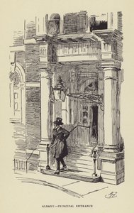 Albany, hovedinngang av Harry Furniss