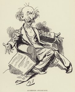 Algernon Swinburne av Harry Furniss