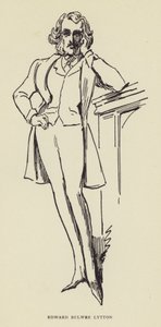 Edward Bulwer Lytton av Harry Furniss