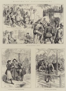 Humor om valgkamp av Harry Furniss