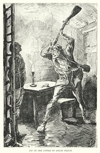 Illustrasjon for store forventninger av Charles Dickens (litho) av Harry Furniss
