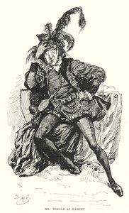 Illustrasjon for store forventninger av Charles Dickens (litho) av Harry Furniss