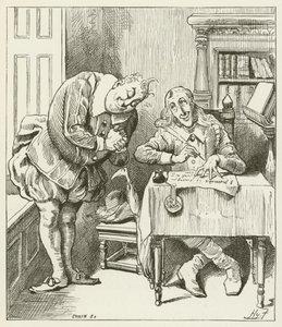 Illustrasjon for Sylvie og Bruno av Lewis Carroll av Harry Furniss