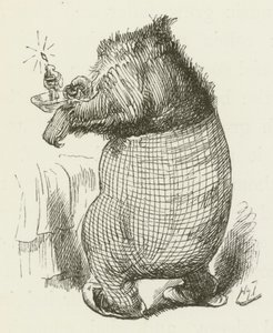 Illustrasjon for Sylvie og Bruno av Lewis Carroll av Harry Furniss